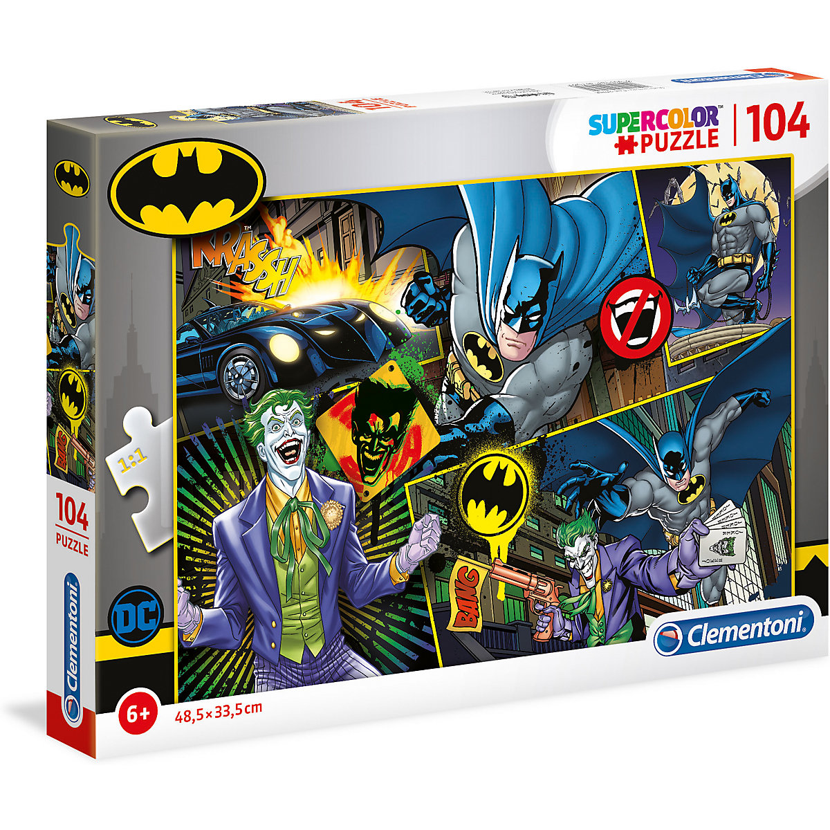 Supercolor Puzzle 104 Teile - Batman