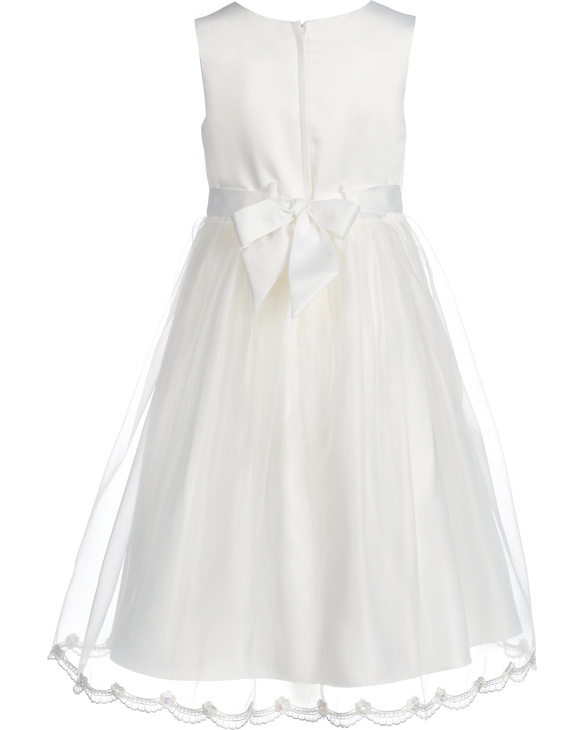 Kinder Kommunionkleid mit Spitz