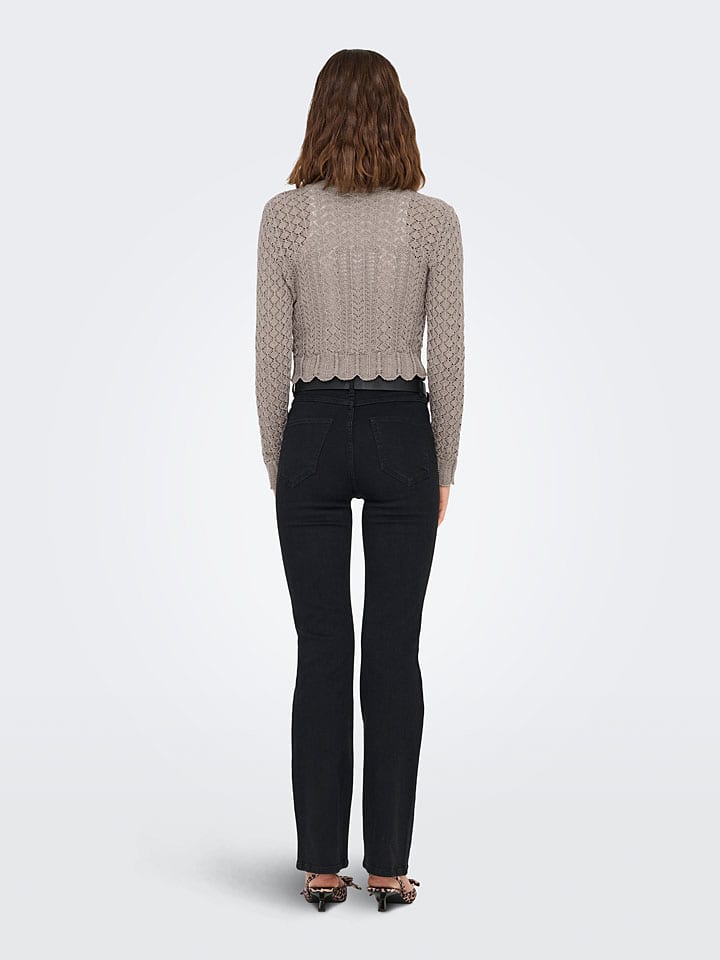 ONLY Pullover in Taupe günstig kaufen