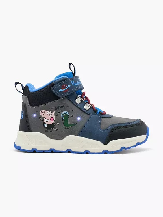 Peppa Pig Hoher Sneaker - mit Licht