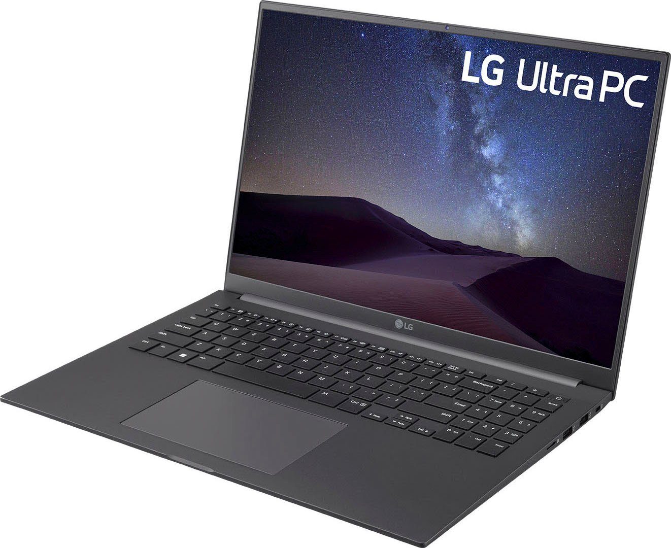 LG UltraPC Notebook (40,6 cm/16 Zoll, AMD Ryzen 5 5625U, Radeon Vega Graphics, 512 GB SSD)
