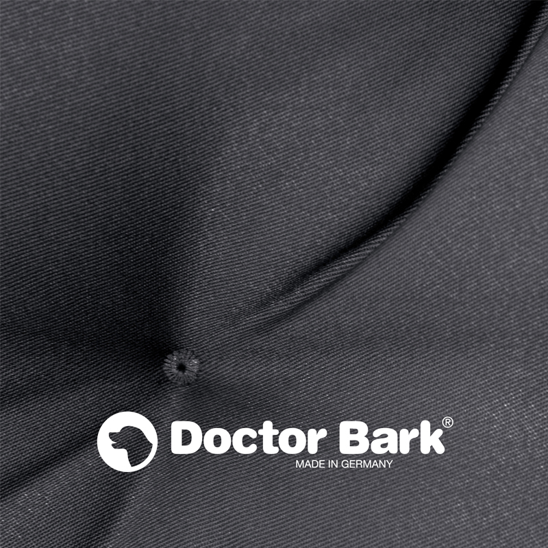 Doctor Bark Hundekissen Doctor Bark Liegekissen grau M