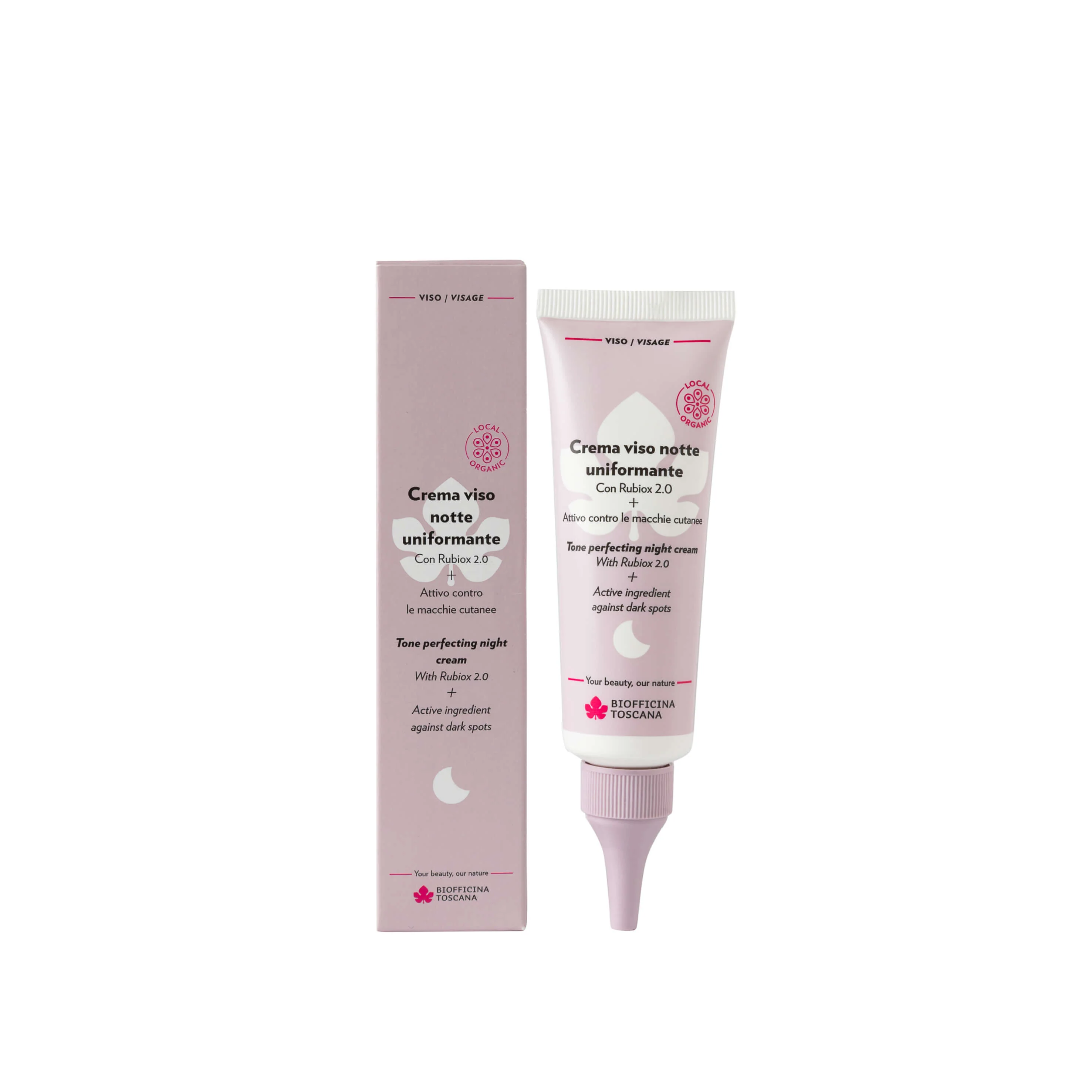 Lysende, ensartet natcreme til ansigtet - Anti-urenhedsbehandling
