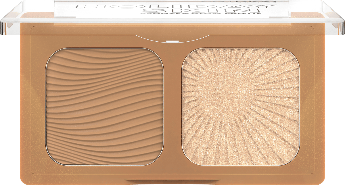 Bronzer &  Highlighter Palette Holiday Skin 010 Out Of Office, 5,5 g