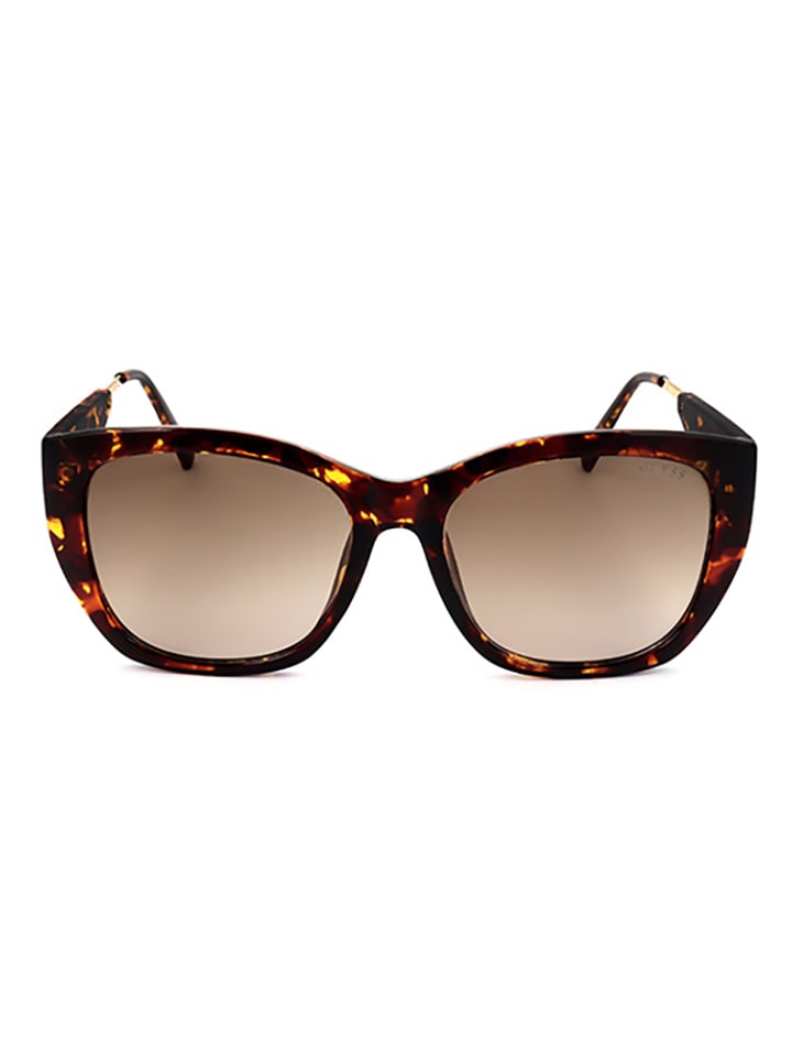 Guess Damen-Sonnenbrille in Havana/ Braun günstig kaufen 54