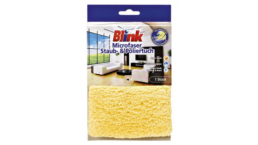 Blink Microfaser Staub- und Poliertuch 30x23 cm