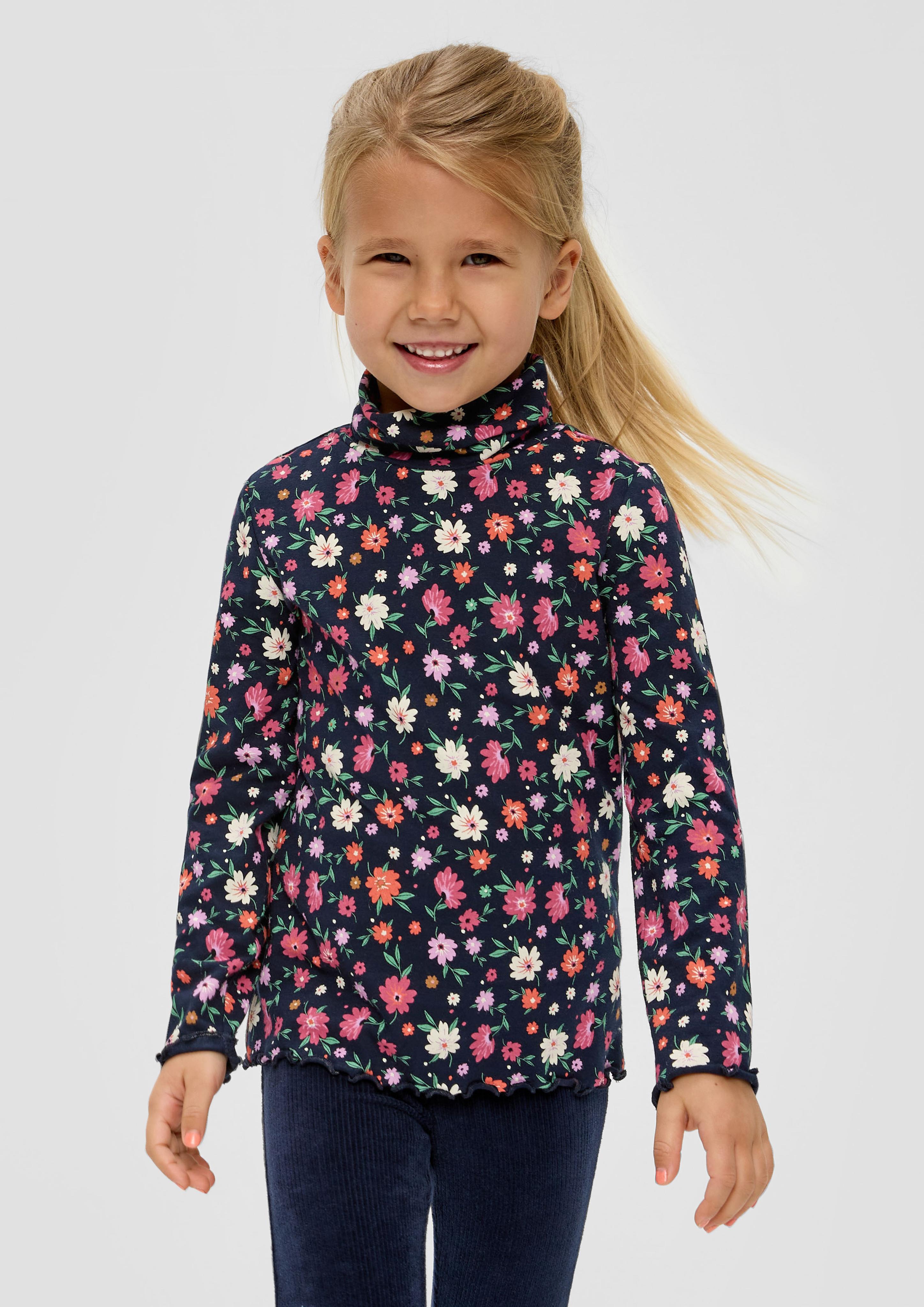Longsleeve mit Bogenkante  2133833-59A3