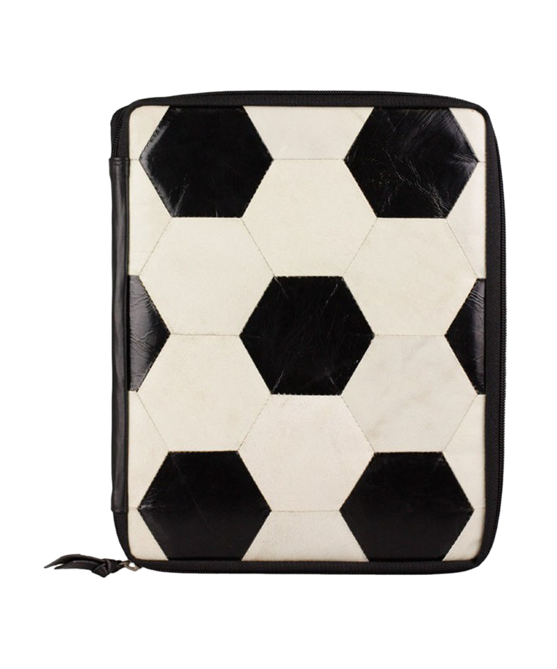 kicker iPad Tasche Fußball-Look