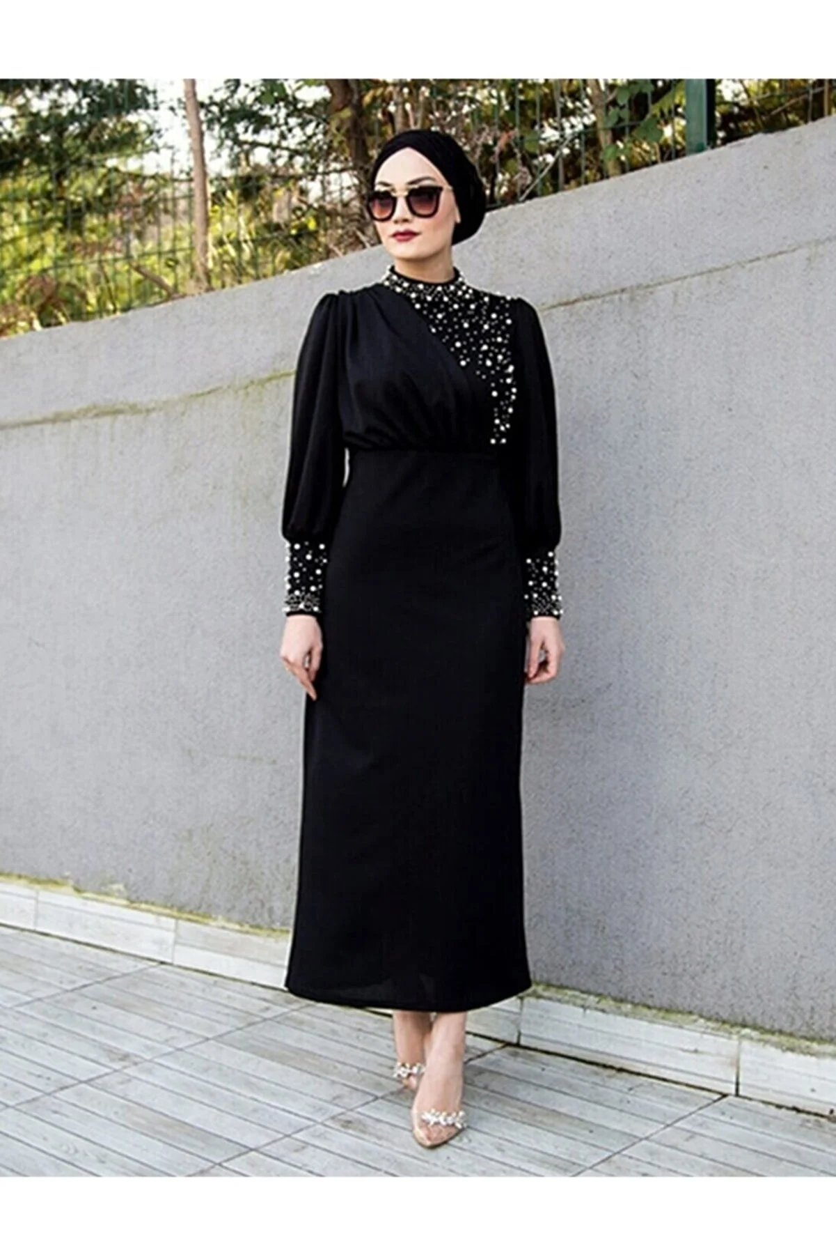 VOLT CLOTHİNG  Kleid für besondere Anlässe mit Perlendetail