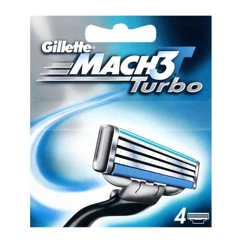 Gillette Mach3 Turbo 4 kosi