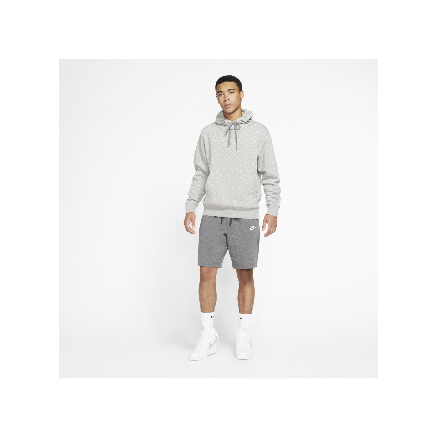 Nike Club Jersey Short Grau F071