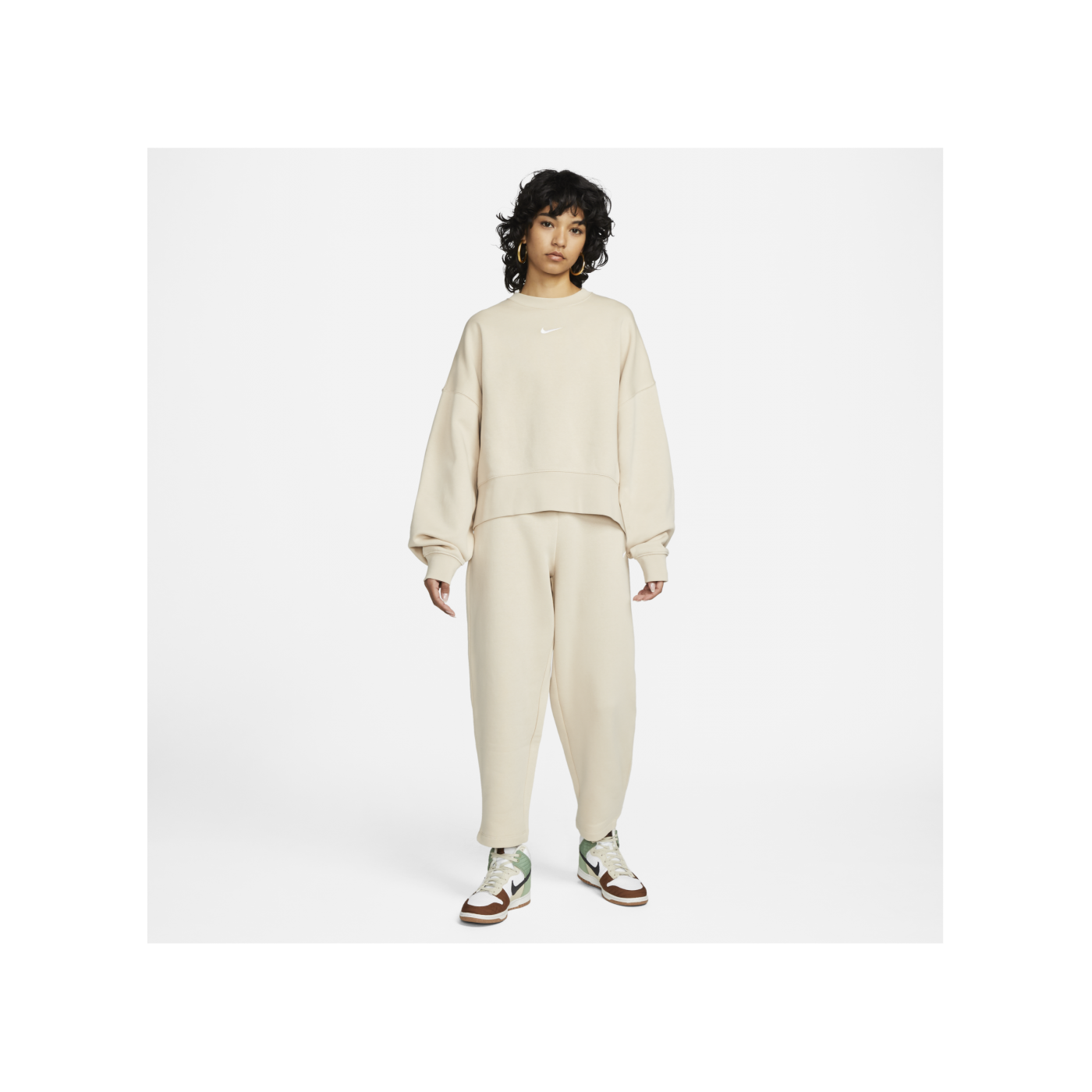 Nike Essentials Fleece Crew Sweatshirt Damen F126