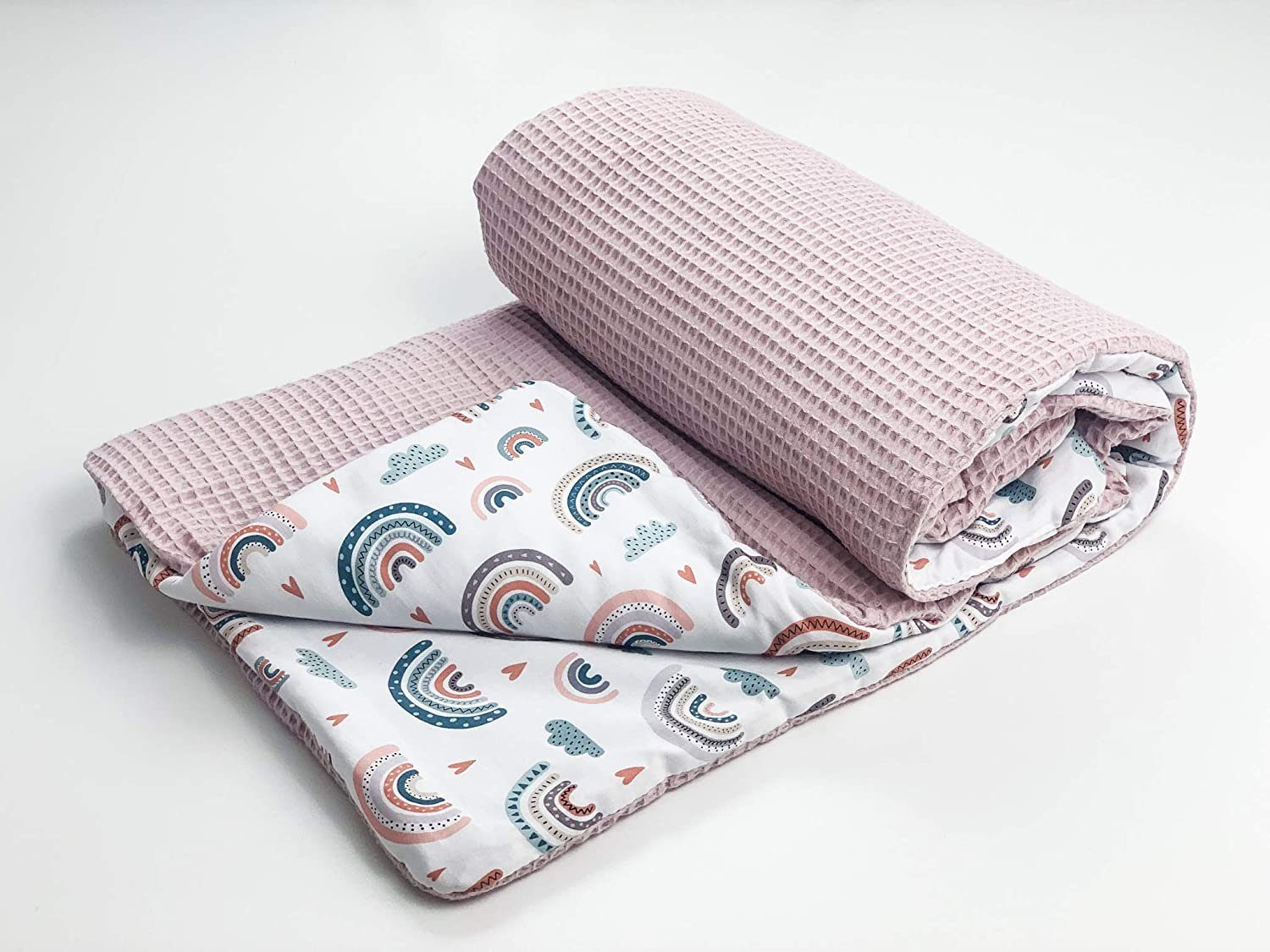 Babydecke BABYDECKE Kuscheldecke 100% Baumwolle, Krabbeldecke, ganzjährig, BABEES