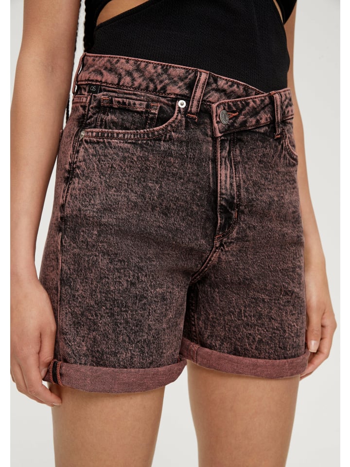 QS Jeans-Hose kurz in Orange günstig kaufen