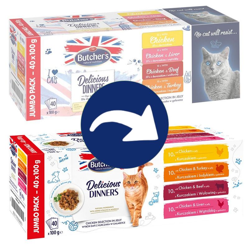 Megapack Butcher's Delicious Dinners 40 x 100 g