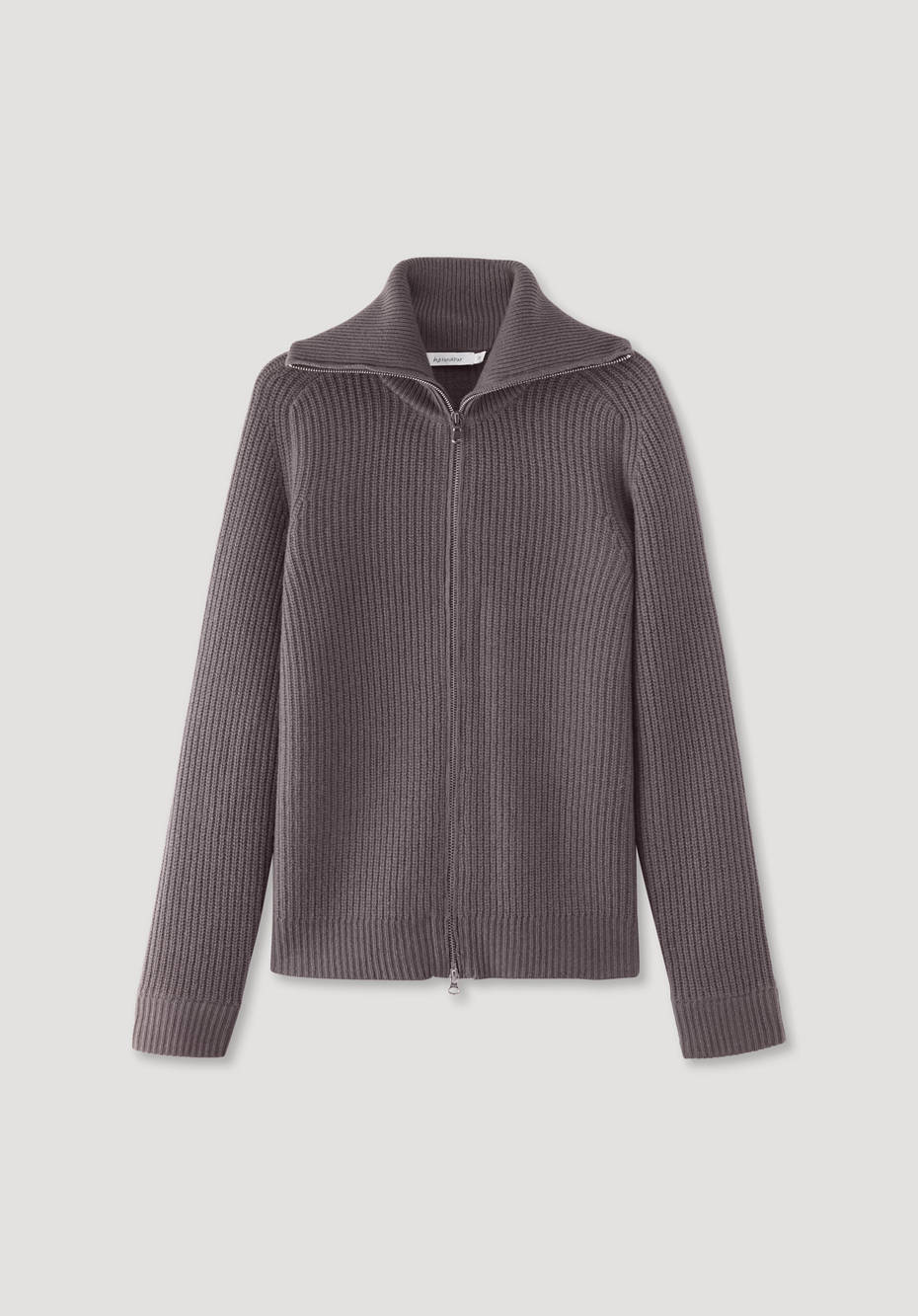 Strickjacke aus Bio-Merinowolle mit Kaschmir