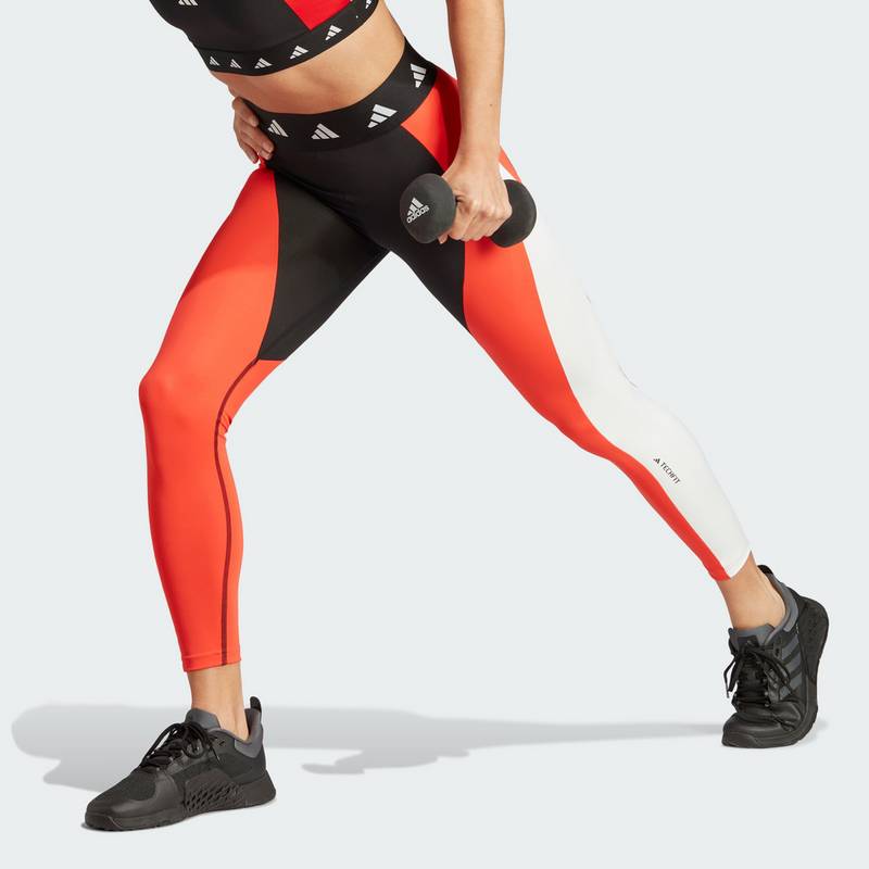 adidas Techfit Colorblock 7/8-Leggings Tights Damen