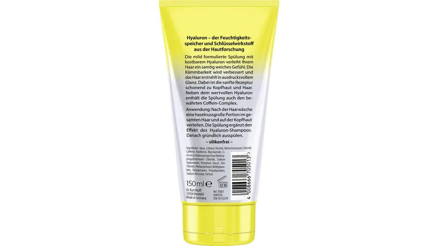 Plantur 39 Hyaluron Spülung 150 ml