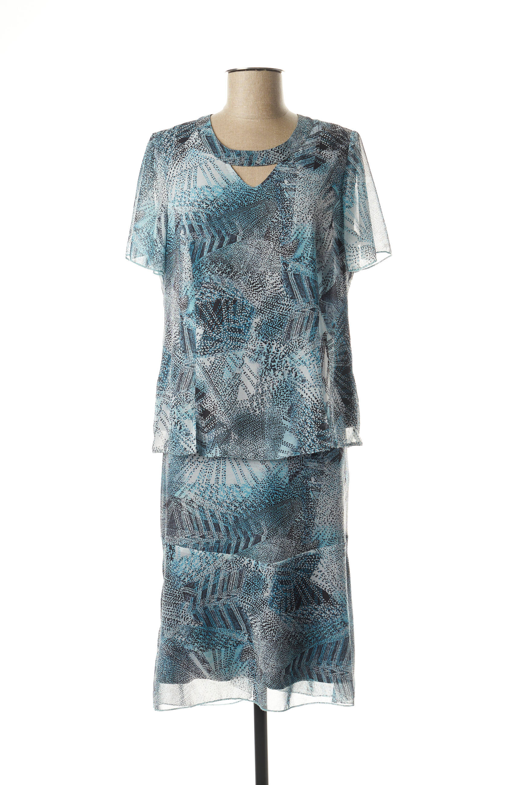 Guy Dubouis Ensembles Jupe Femme couleur bleu