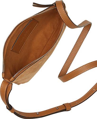 Marc O'Polo Mini-Tasche aus italienischem Velours-Kalbsleder