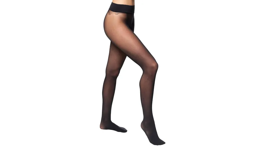 DIM Damen Feinstrumpfhose Komfort Body Touch Opaque 30 DEN noir