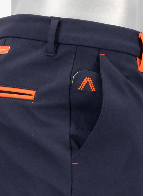Alberto Golf, Golfhose Ian, Slim Fit, 3xDry®Cooler, navy