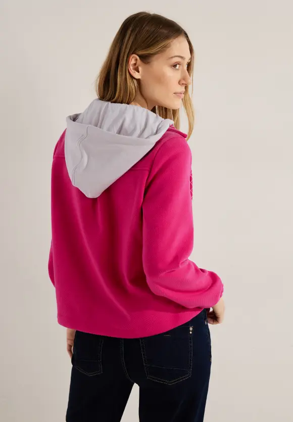 CECIL Overshirt mit Kapuze