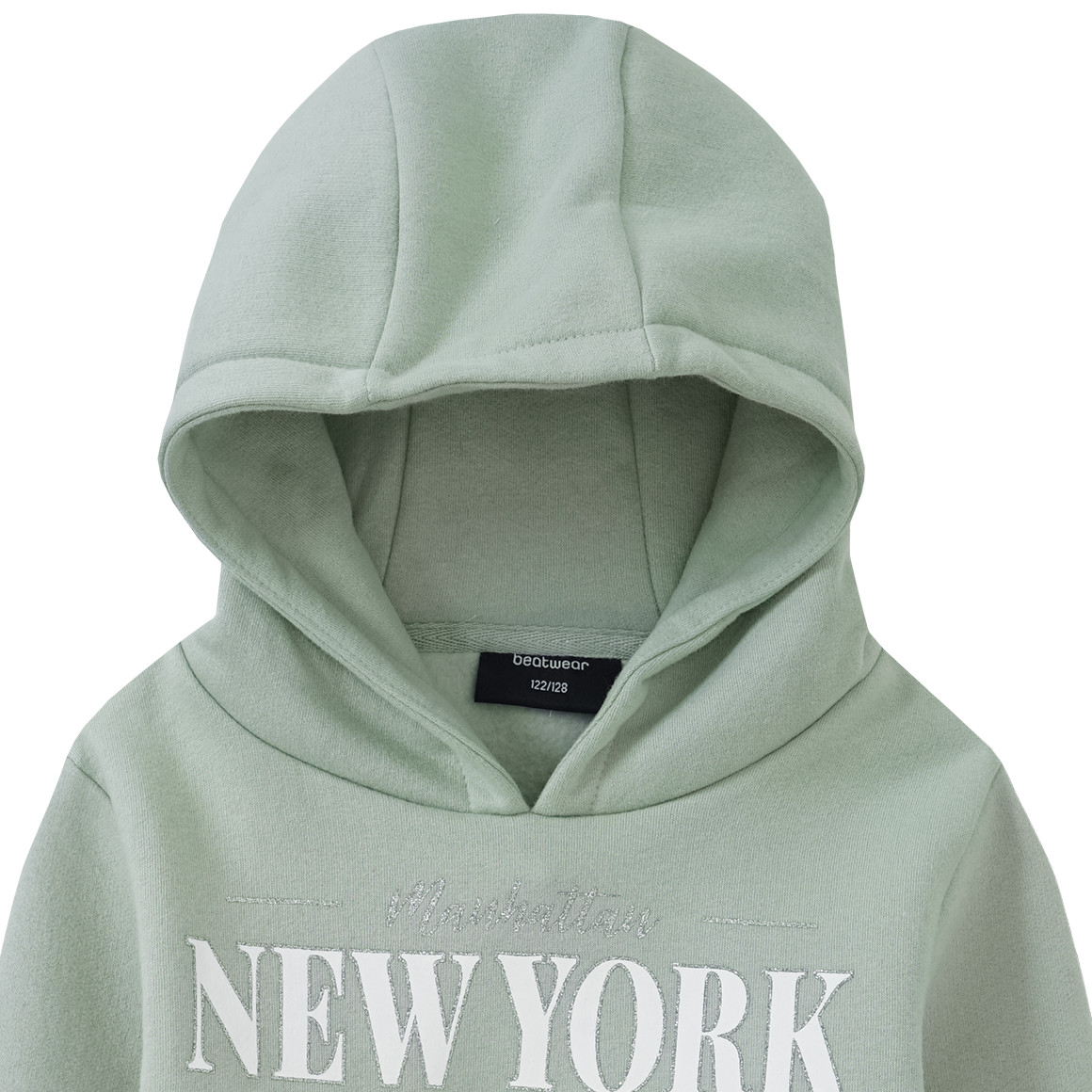 Mädchen Hoodie mit glitzernden Akzenten