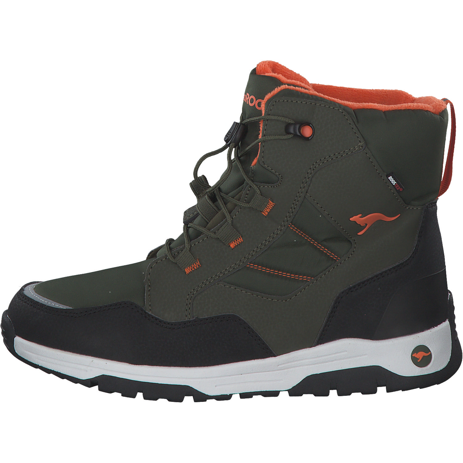 KangaROOS K-MJ North RTX 18928, Winterstiefel, Grün (Olive)
