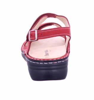 FINN COMFORT Komfort Sandalen rot Finn Comfort Barbuda Damensandale Chili