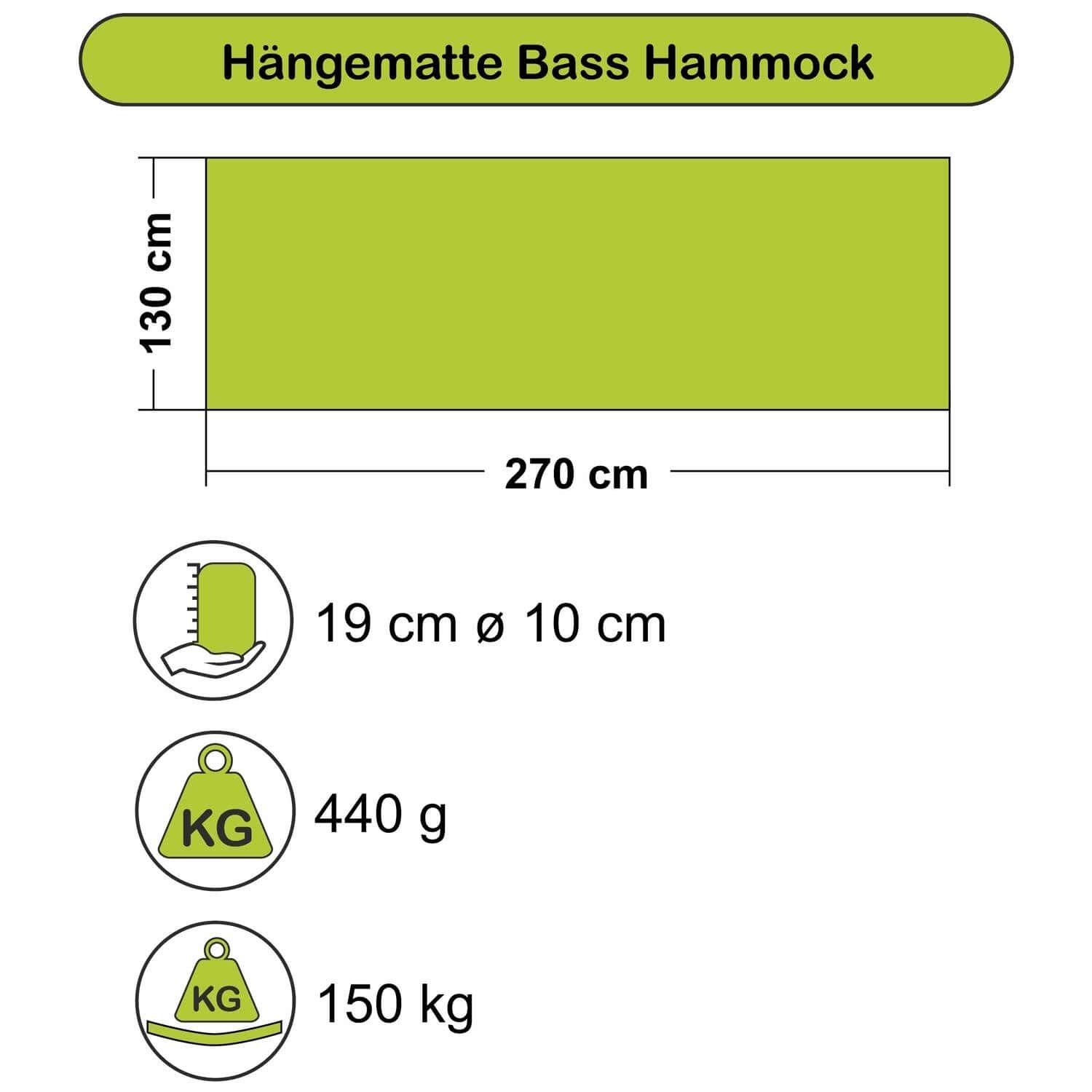 Hängematte Bass Hammock