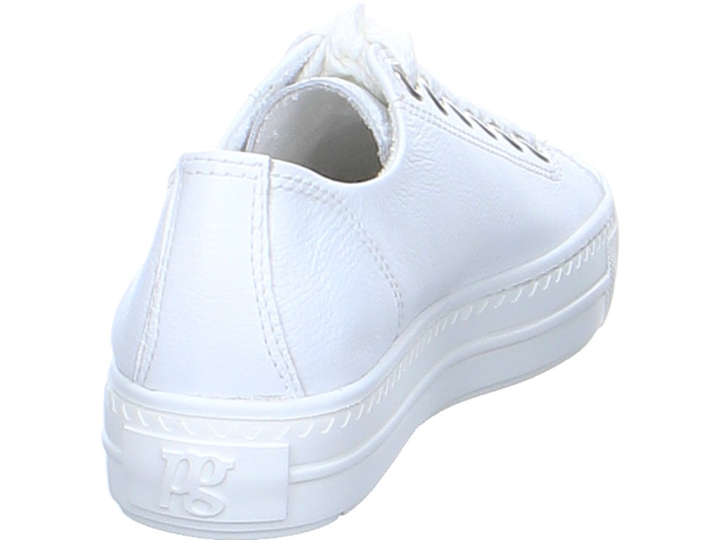 PAUL GREEN Freizeit Schnürer weiss Mastercalf White/Silver