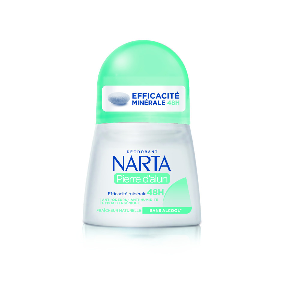 NARTA Narta Pierre d'Alun Déodorant Bille Efficacité minérale 48h