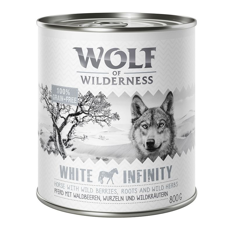 Sparpaket Wolf of Wilderness Adult 24 x 800 g - Single Protein