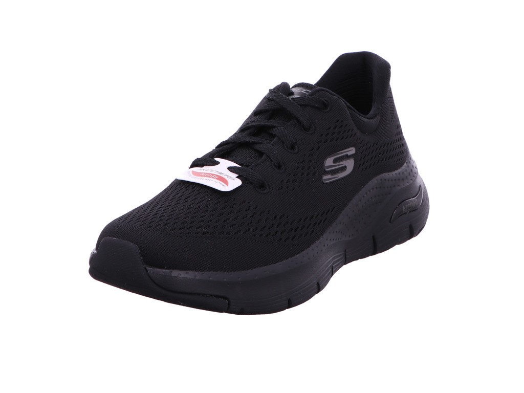 SKECHERS Freizeit Schnürer schwarz SKECHERS