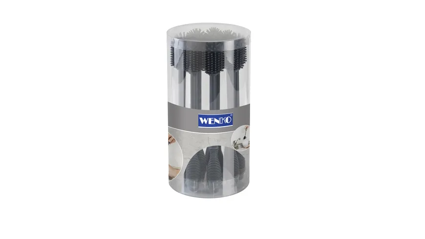 WENKO Silikon Spülbürste Sia 25cm Grau