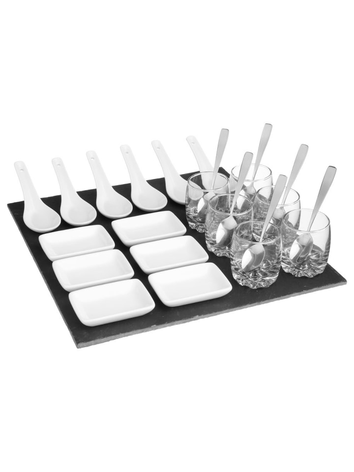 Secret de Gourmet Snack-Set in schwarz günstig kaufen onesize