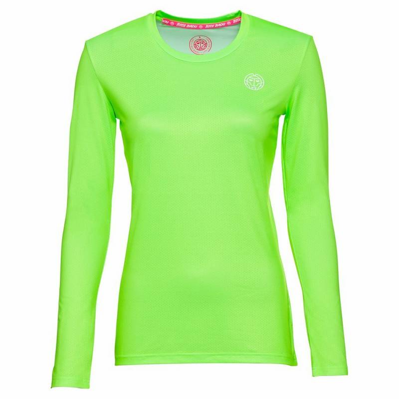 BIDI BADU Mina Tech Roundneck Longsleeve Tennisshirt Mädchen