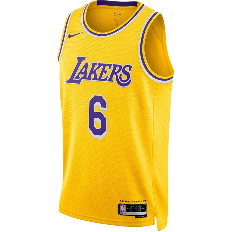 Nike LeBron James Los Angeles Lakers Spielertrikot Herren