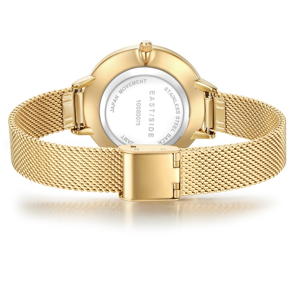 EASTSIDE Montre à quartz Classic en Or jaune Acier inoxydable en Or jaune Montre