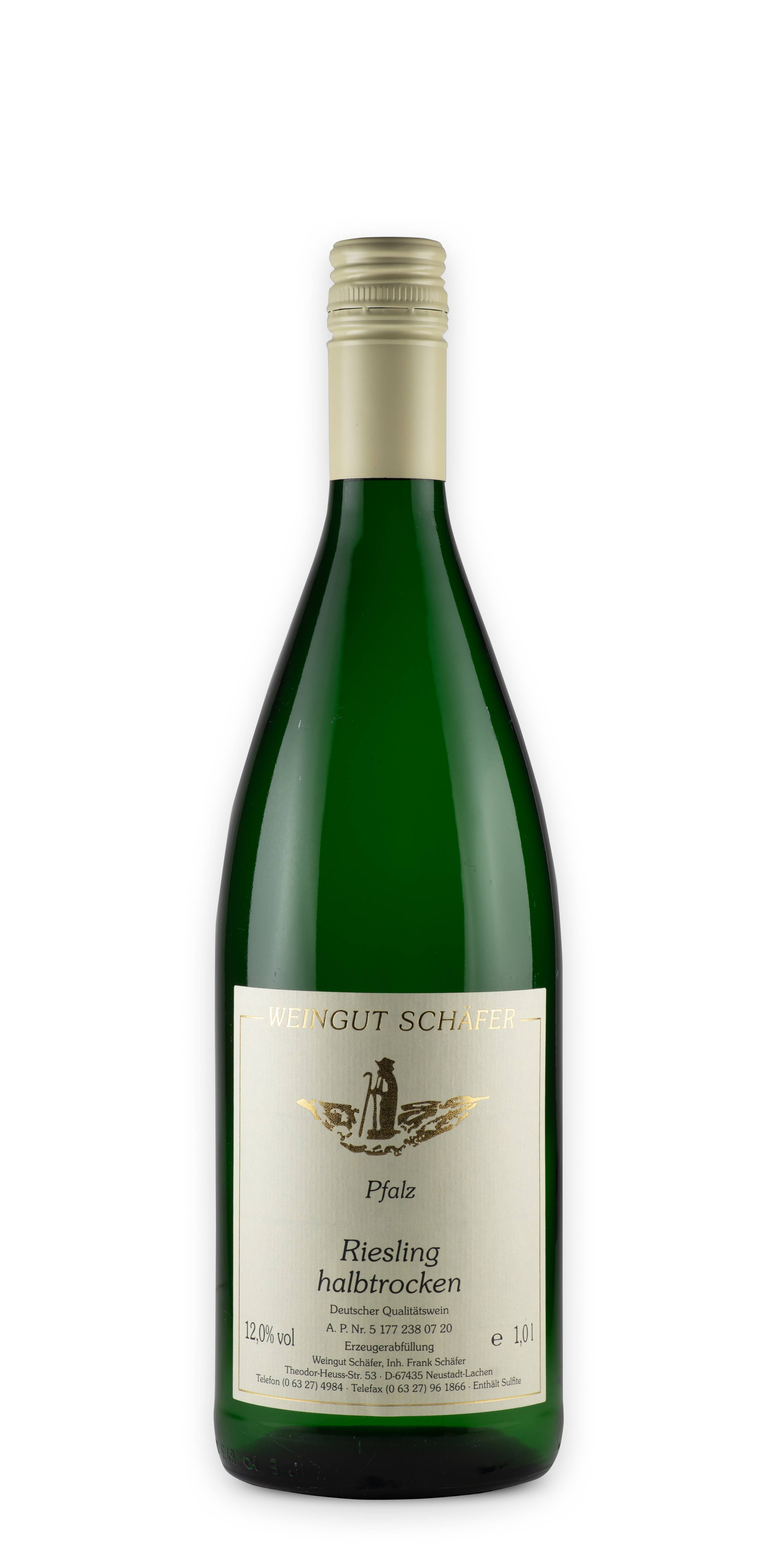 Weingut Frank Schäfer Riesling halbtrocken 2021