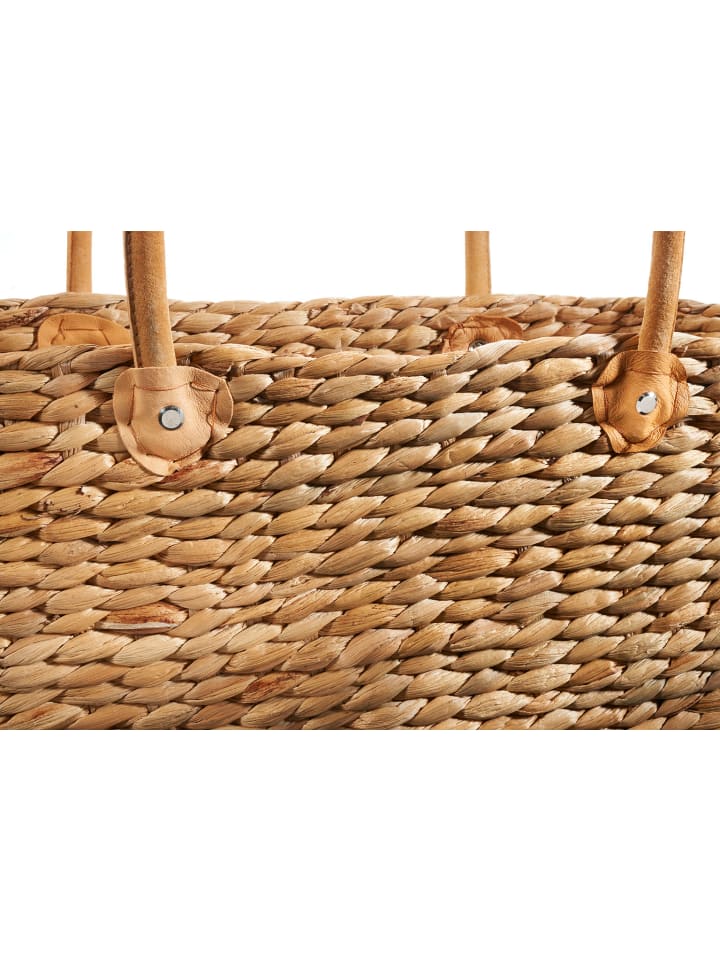 kobolo 3tlg. Set Einkaufstasche HYASETLEATH in Braun günstig kaufen onesize