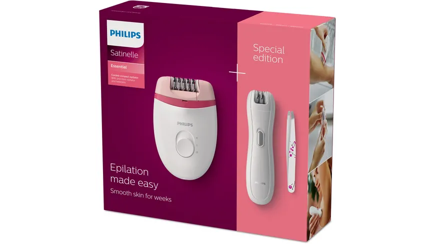 PHILIPS Epilierer Satinelle Essential BRP506/00