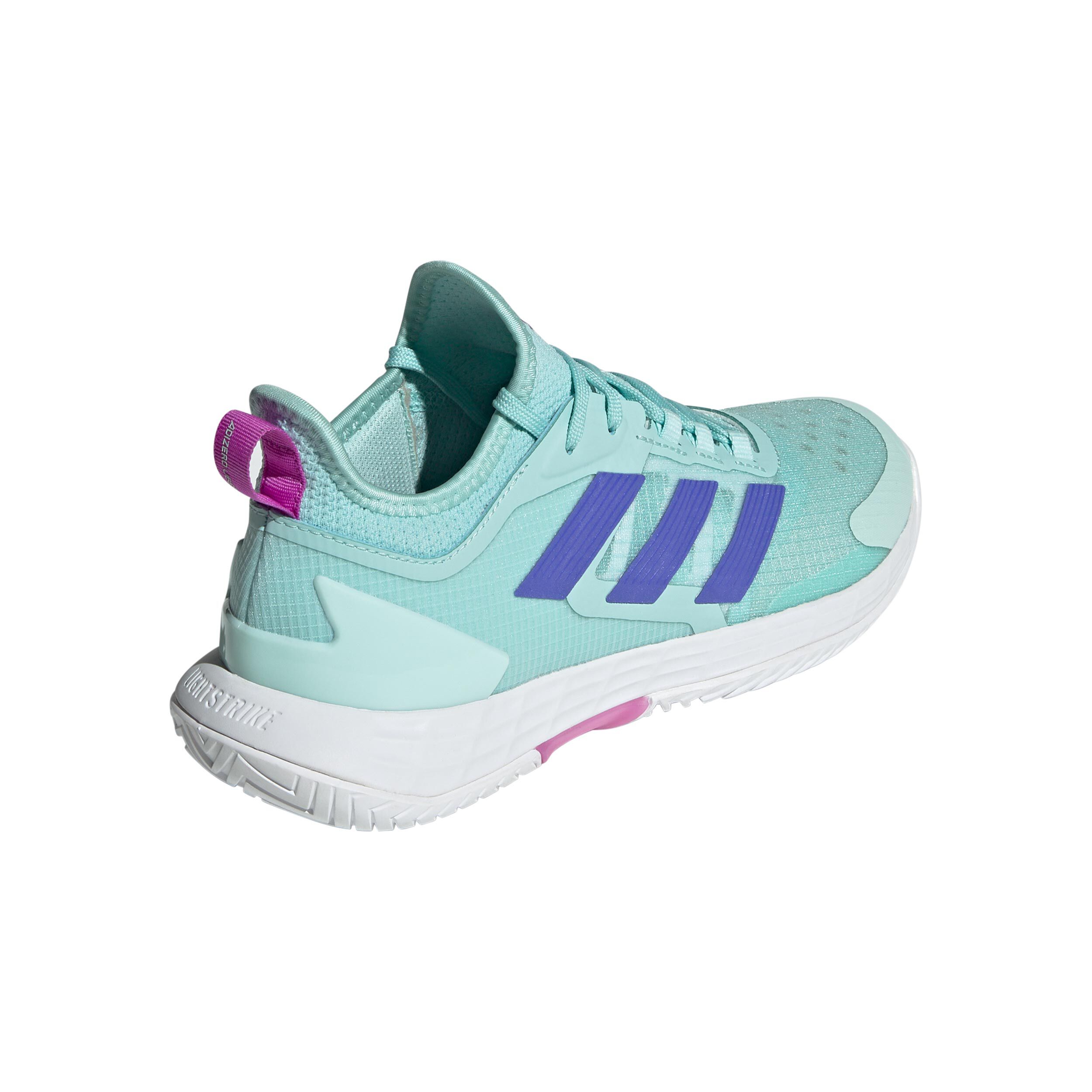 Adizero Ubersonic 4.1 Allcourtschuh Damen - Mint, Blau