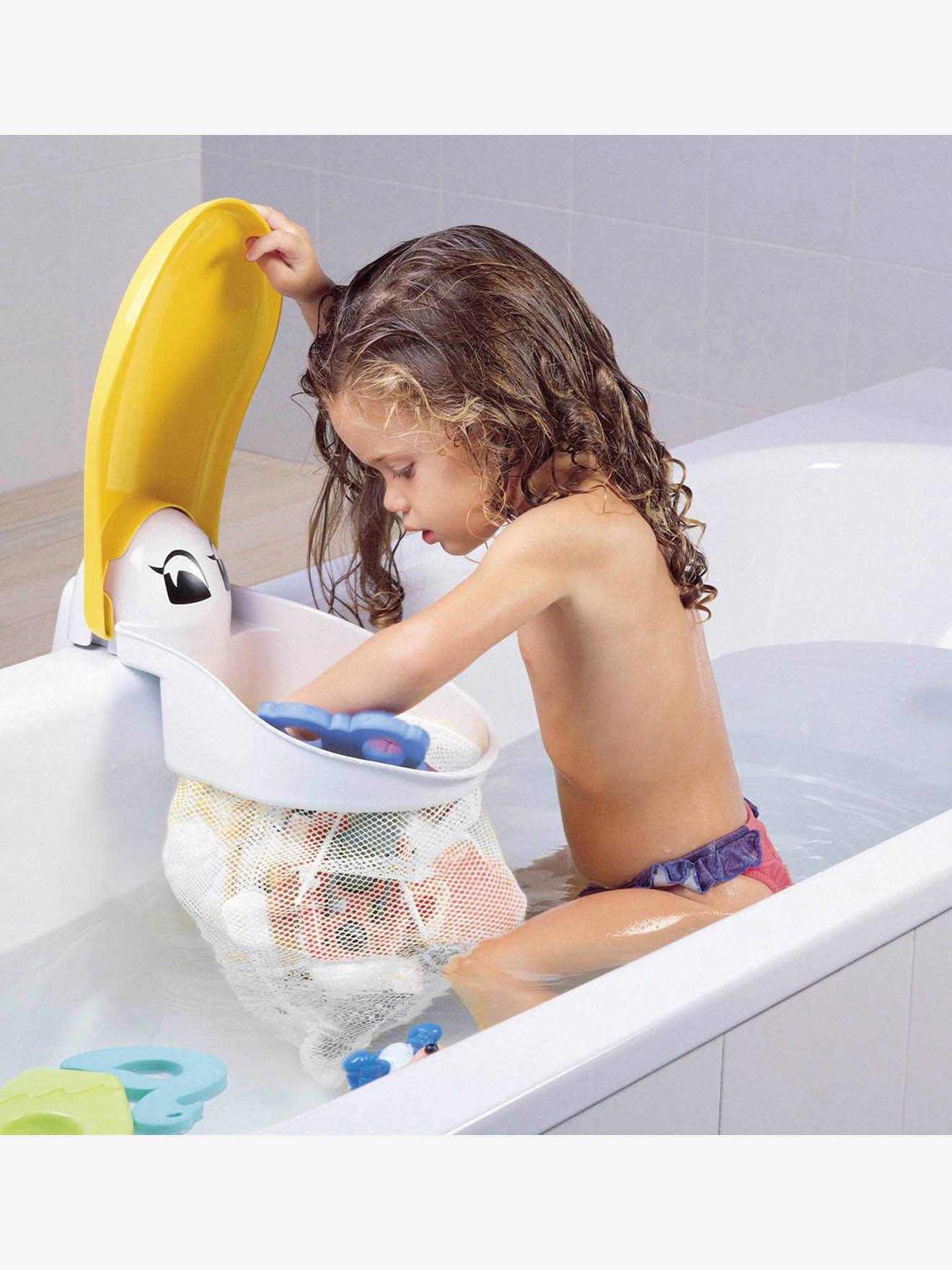 Rangement de bain Pélican BUKI blanc