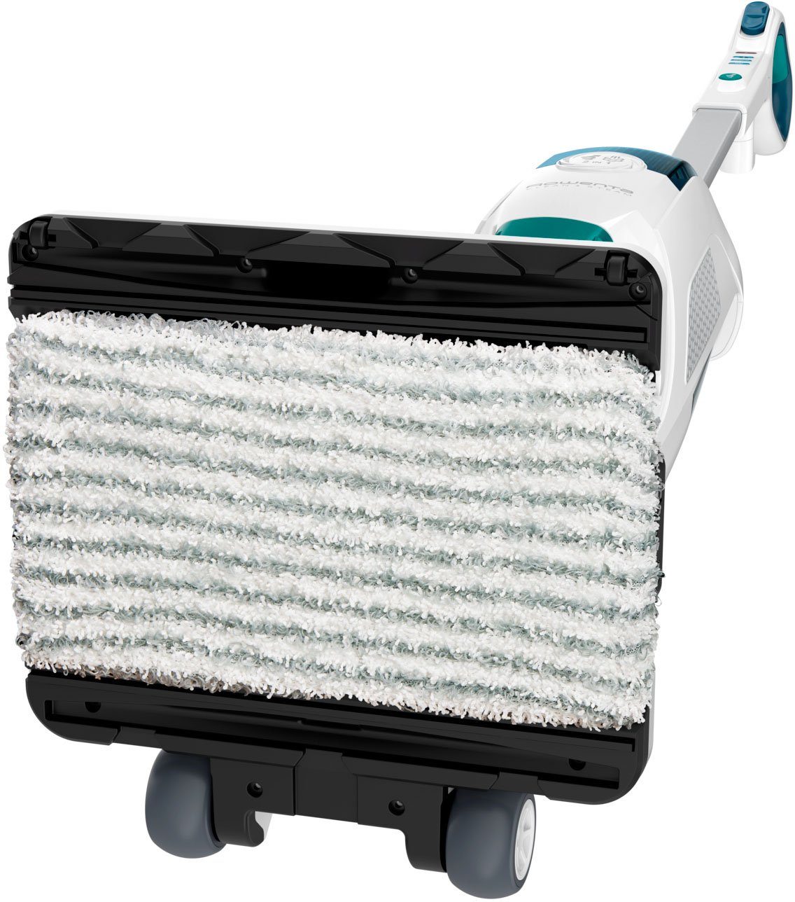 Rowenta Dampfreiniger + Staubsauger Clean&Steam Revolution RY7757, 1500 W, beutellos, gleichzeitig wischen und saugen, alle Bodenarten, Anti-Kalk-Kartusche