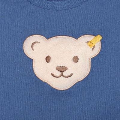 Sweatshirt, mittelblau für Mädchen