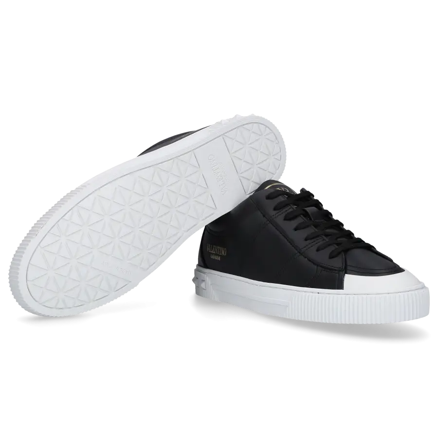 Valentino Garavani - Sneaker low CITYPLANET Kalbsleder - schwarz