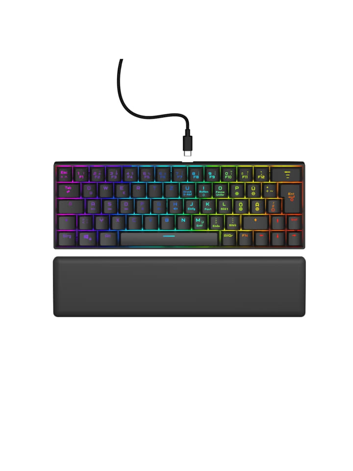 uRage Exodus 760 Mechanical Mini, Schwarz in Schwarz günstig kaufen onesize