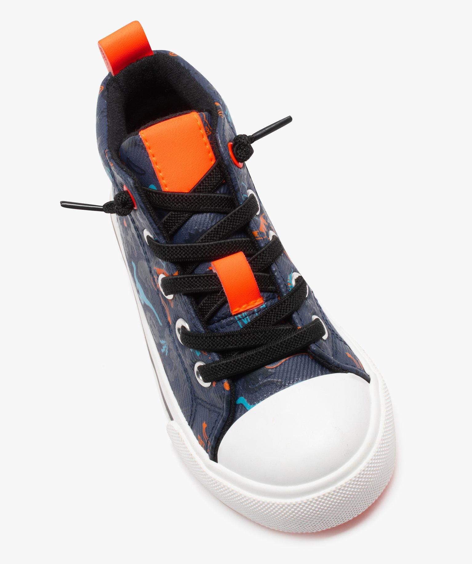 Baskets Garçon mid-cut déperlantes et à semelle épaisse marine | GEMO